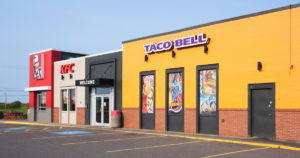 taco bell and kfc stores