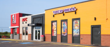 taco bell and kfc stores