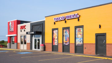 taco bell and kfc stores
