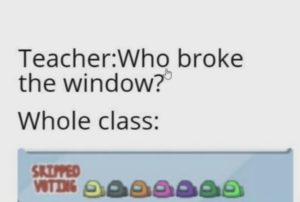 teacher who broke the window