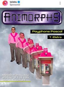 telstra animorphs pedro pascal meme