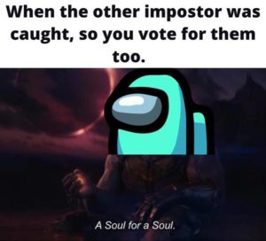 thanos a soul for a soul meme