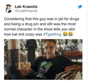 tiger king gang leader meme