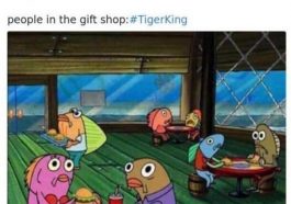 tiger king gift shop discount spongebob meme