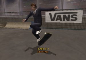 tony hawks underground vans product placement