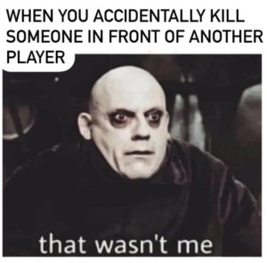 uncle fester among us wasn't me