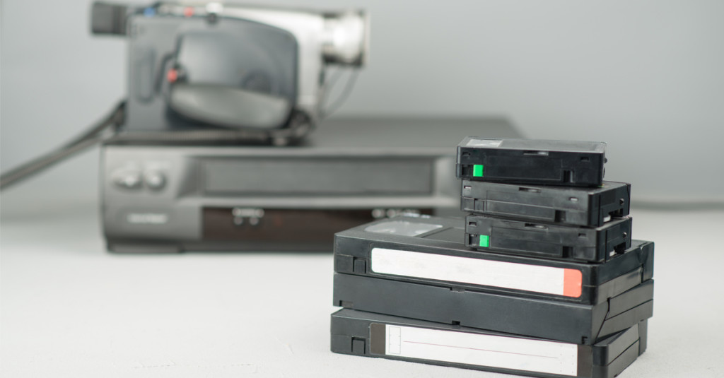 vhs tapes vcr and video camera Good/Bad Marketing