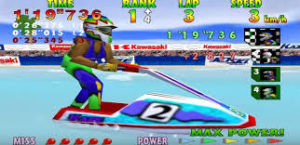 kawasaki jet ski banners in wave race 64