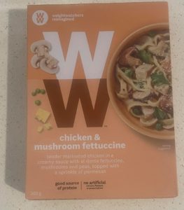 weight watchers reimagined chicken mushroom fettuccine frozen microwave meal
