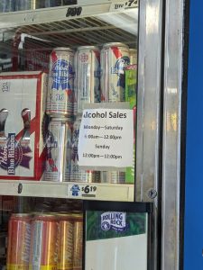 weird alcohol sales times