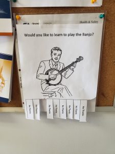 would you like to learn to play the banjo